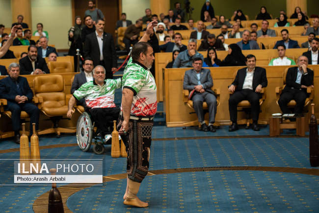 آیین تجلیل از قهرمانان سرافراز پارالمپیک ایران با حضور پزشکیان و دنی