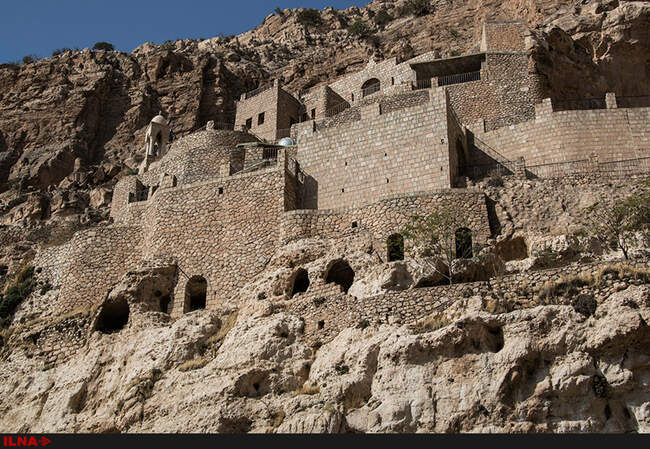  پناهگاه متروکه در نزدیکی خط مقدم موصل
