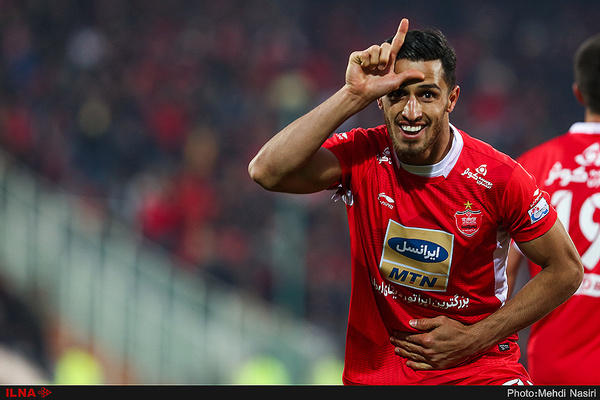 علیپور بهترین گلزن پرسپولیس مقابل پدیده