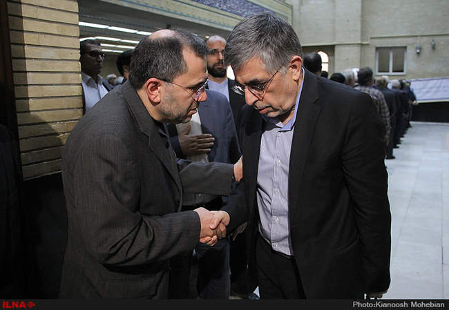 مراسم ترحیم مادر مجید تخت روانچی