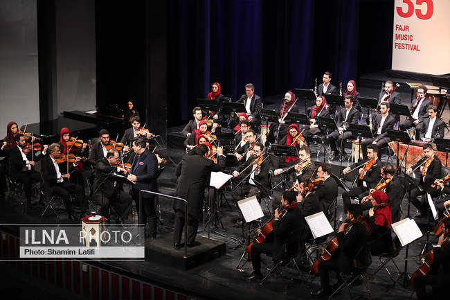 اجرای ارکستر ملی ایران با رهبر میهمان سهراب کاشف و خوانندگی سالار عق�