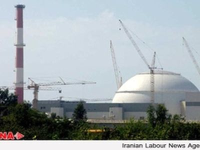 نیروگاه اتمی بوشهر با سوخت جدید روشن شد
