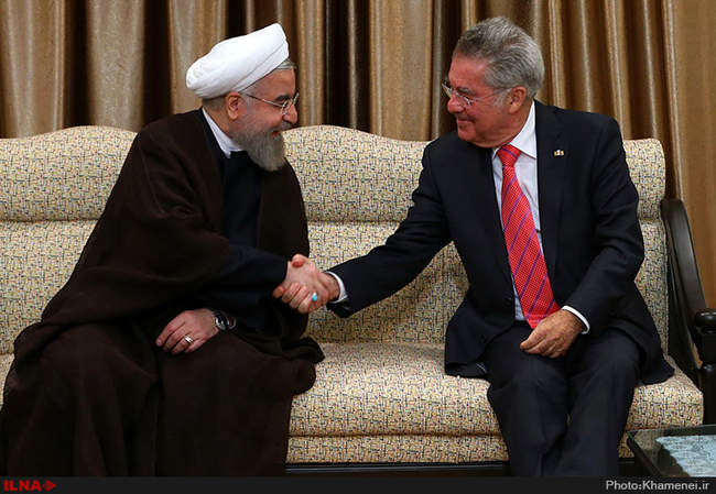 دیدار رئیس‌جمهور اتریش با رهبر انقلاب