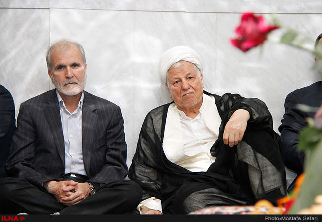 حضور آیت الله هاشمی رفسنجانی در هشتمین نشست هماهنگی و پایش امور استا