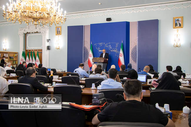 نشست خبری سخنگوی جدید وزارت امور خارجه
