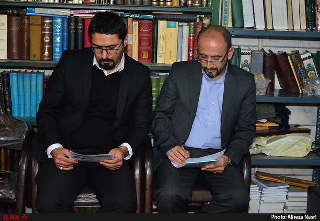 نشست خبری حجت الاسلام والمسلمین سید ناصر قوامی رییس شورای اصلاح طلبا