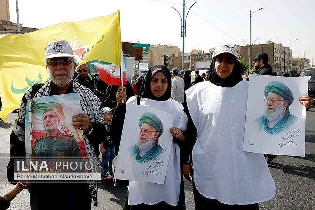 مراسم تشییع شهدای اقتدار - تهران / 2