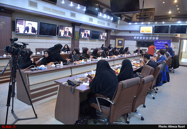 نشست خبری معاون امور عمرانی و مدیرکل بحران استانداری قزوین 