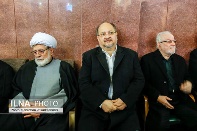 مراسم یادبود اشرف بروجردی