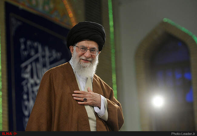 دیدار اعضای کنگره نقش شیعه درگسترش علوم اسلامی با رهبرانقلاب
