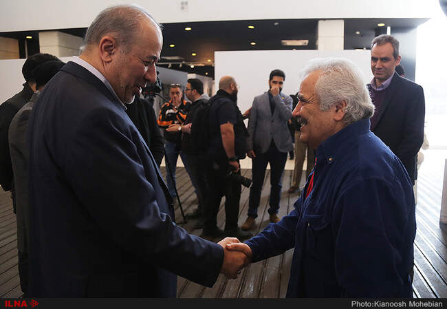 آیین افتتاح نگارخانه «استاد قباد شیوا» پیشکسوت طراحی گرافیک ایران