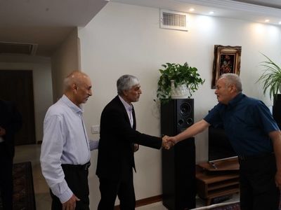 عیادت سرپرست وزارت ورزش و جوانان از یکی از پیشکسوتان ورزش