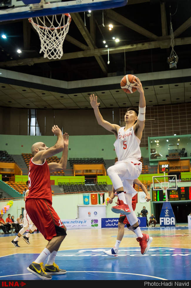 مسابقات بسکتبال آسیا چلنچ /چین - اردن