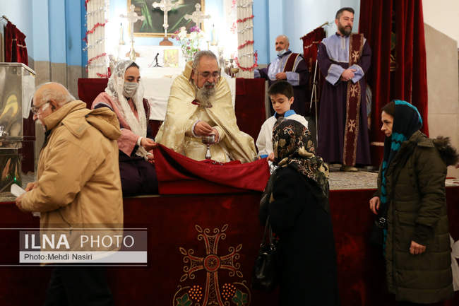 مراسم تولد و غسل تعمید عیسی مسیح