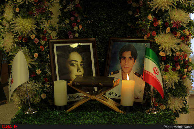 مراسم چهلم شهدای کشتی سانچی