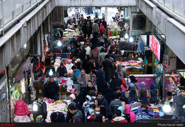 تهران در آستانه سال نو
