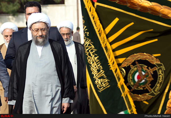  مراسم بدرقه رئیس قوه قضائیه به کشور عراق