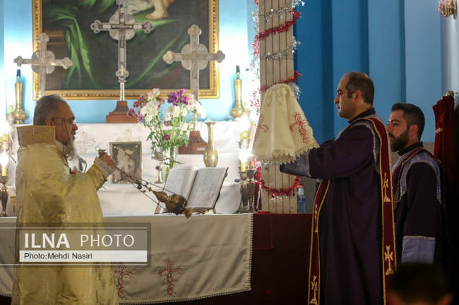 مراسم تولد و غسل تعمید عیسی مسیح