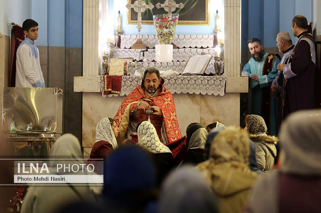 مراسم تولد و غسل تعمید عیسی مسیح (ع)