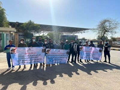 درخواست ۶۳ کارگر فضای سبز «نفت و گاز آقاجری» برای پایان دادن به بلاتکلیفی  خود