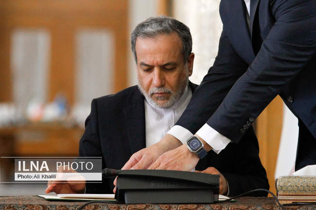 دیدار وزیر امور خارجه ایران و قزاقستان