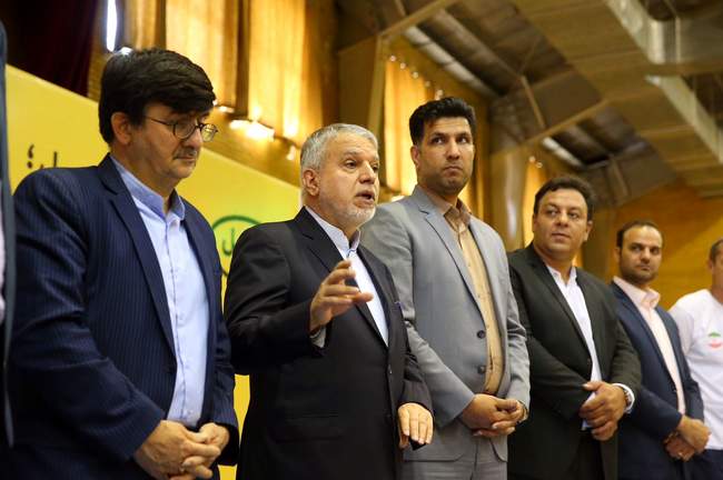 گزارش تصویری بازدید رئیس کمیته ملی المپیک از تمرینات تیم‌های ملی هن�