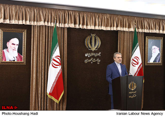  اولین نشست خبری سخنگوی دولت در سال94