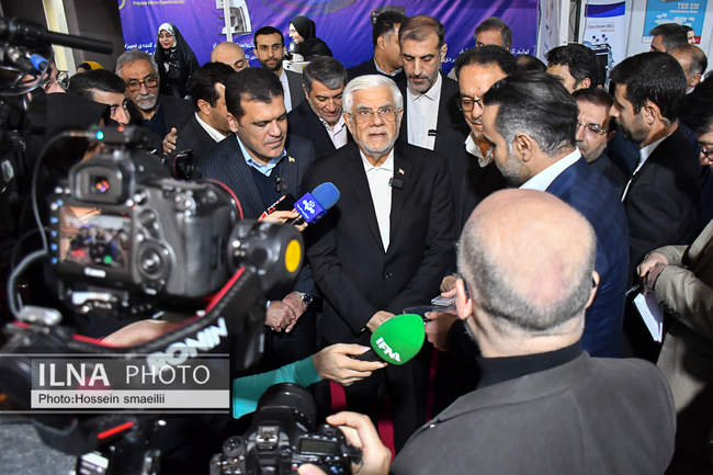 بازدید معاون اول رییس جمهور از نمایشگاه ایران ساخت 