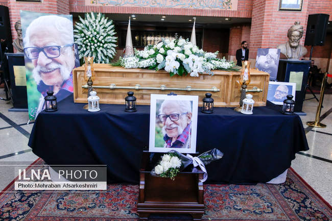 مراسم تشییع پیکر عبدالمجید ارفعی