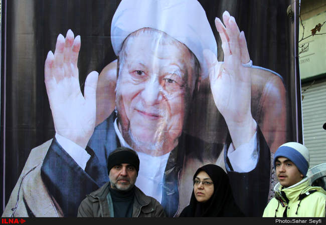 وداع مردم ایران با آیت الله هاشمی/2