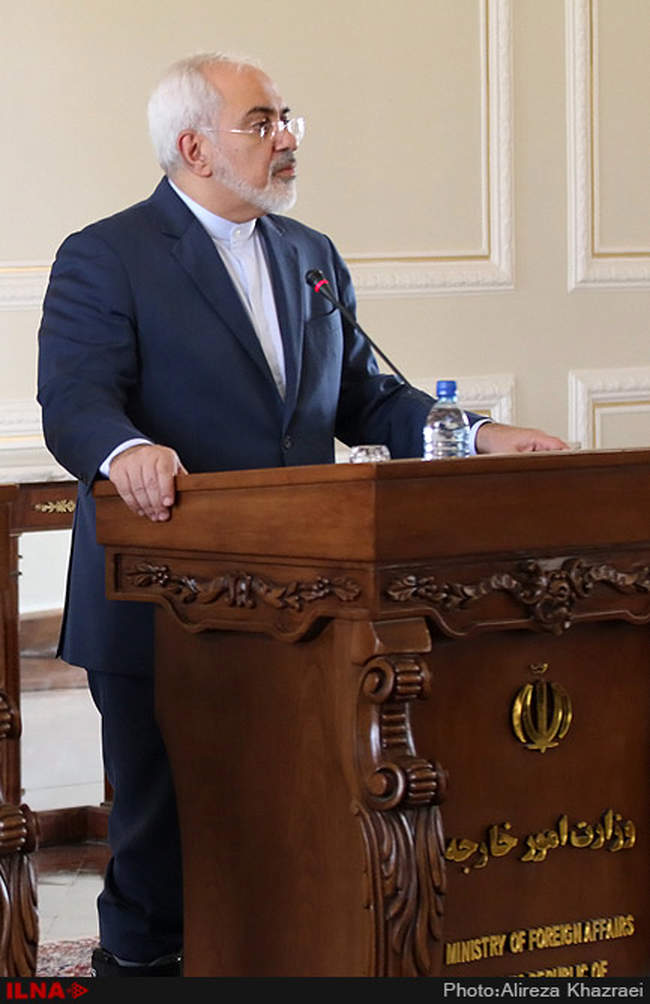 دیدار محمدجواد ظریف با رتنو مرسودی وزیر امور خارجه اندونزی