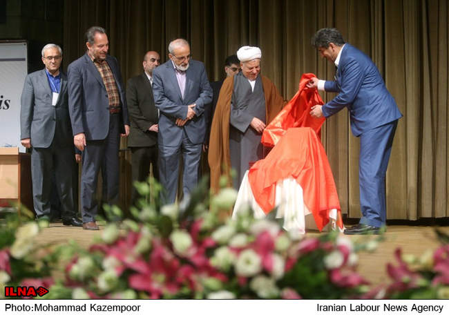 حضور آیت‌الله هاشمی درششمین کنفرانس بین‌المللی هپاتیت تهران