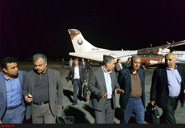 ورود وزیر کار به استان گلستان جهت بازدید مجدد از معدن زمستان یورت 