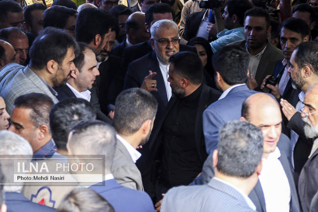 افتتاحیه بیست‌وهشتمین نمایشگاه بین‌المللی نفت، گاز، پالایش و پترو�