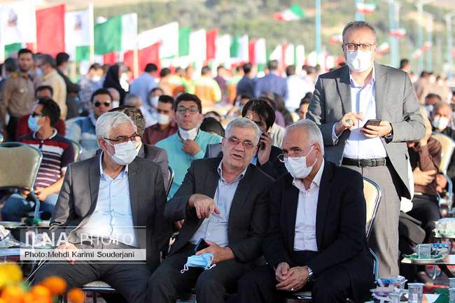 افتتاح پروژه بزرگ مجموعه پلهای شهید سلیمانی اصفهان توسط وزیر راه و ش�