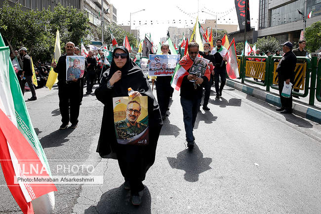 مراسم تشییع شهدای اقتدار - تهران / 2