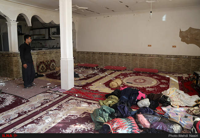 دشت ذهاب در پنجمین روز پس از زلزله/1