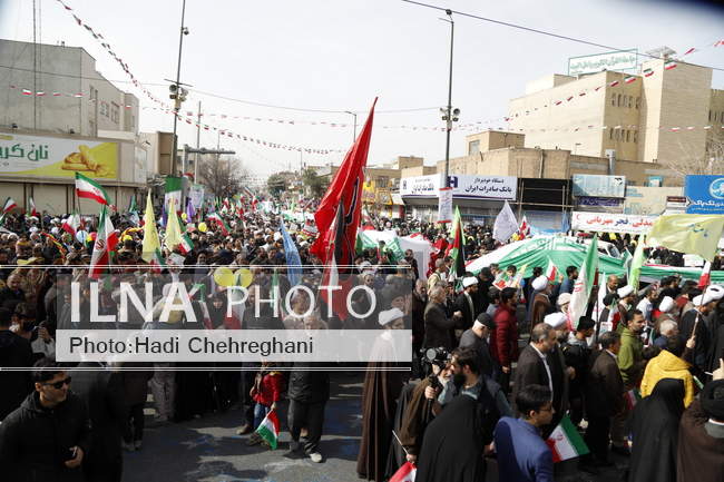 راهپیمایی 22 بهمن درقم
