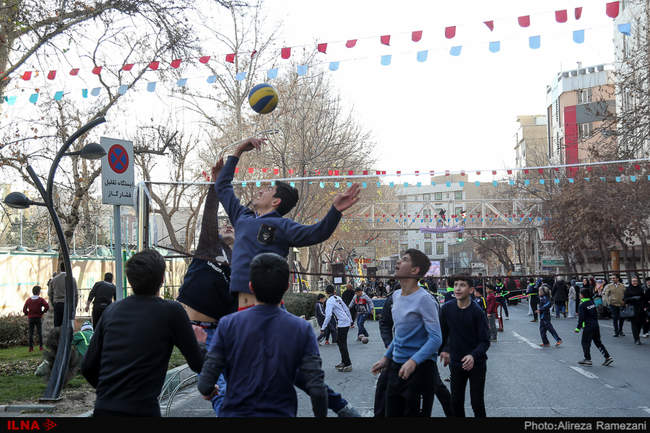 خیابان ورزش در تهران