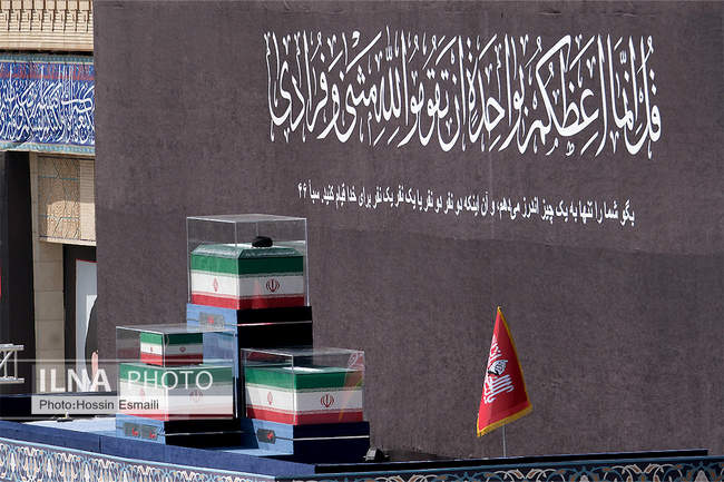 مراسم وداع با رهبر شهید انقلاب/2
