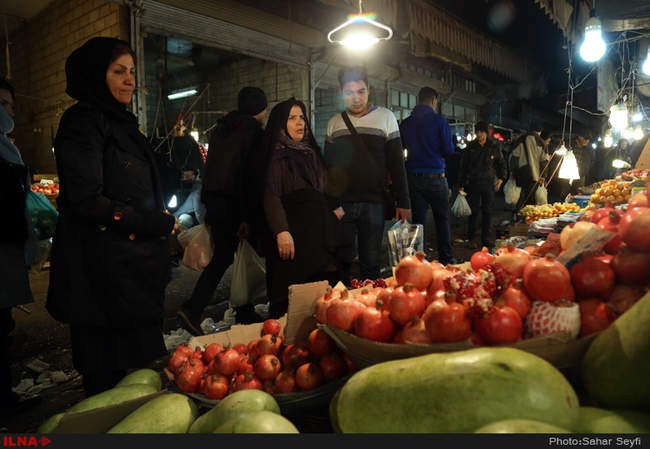 خرید شب یَلدا در تهران/1