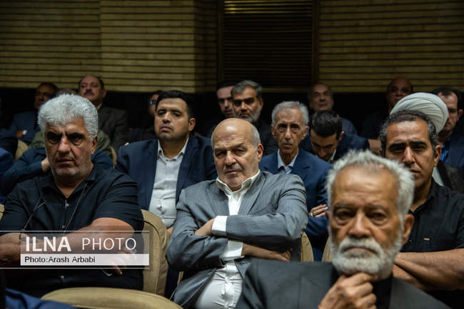 مراسم ترحیم مادر غلامعلی حداد عادل