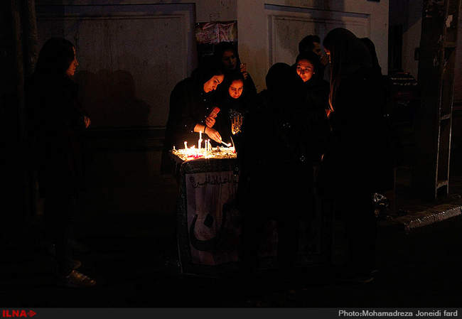 مراسم شام غریبان در امامزاده صالح(ع)