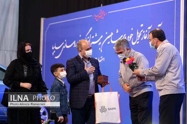 آیین آغاز تحویل خودروی شاهین به مشتریان گروه خودروسازی سایپا