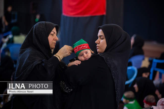 مراسم شیرخوارگان حسینی در قزوین