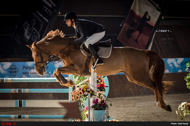 مسابقات بین المللی پرش اسب در مجموعه سوارکاری بام