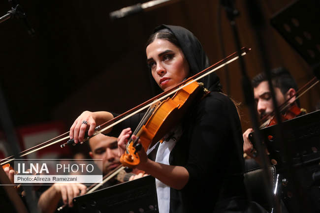 هشتمین شب سی و پنجمین جشنواره موسیقی فجر در تالار رودکی/ 1