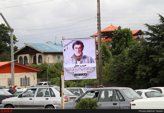  مراسم تشییع پیکر حبیب محبیان در رامسر/2