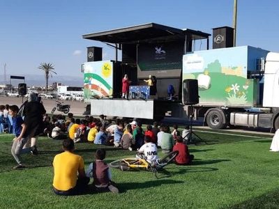 تماشاخانه سیار کانون به فارس رسید