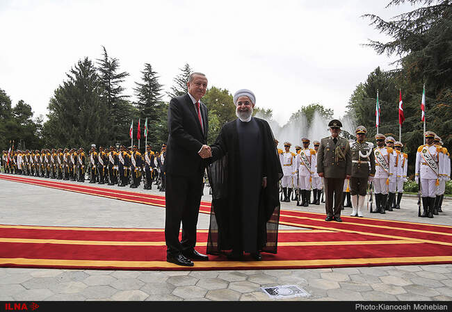 حسن روحانی و رجب طیب اردوغان